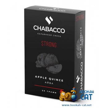 Бестабачная смесь для кальяна Chabacco Apple Quince (Чабако Айва) Strong 50г